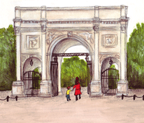 L is for London - Marble Arch